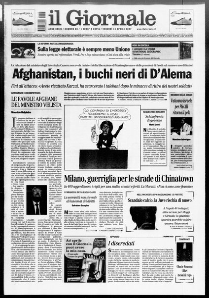 Il giornale : quotidiano del mattino